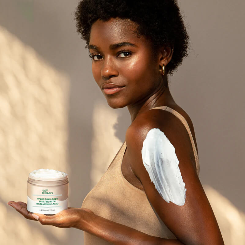 private label coconut oil ultra hydrating body butter with hyaluronic acid
