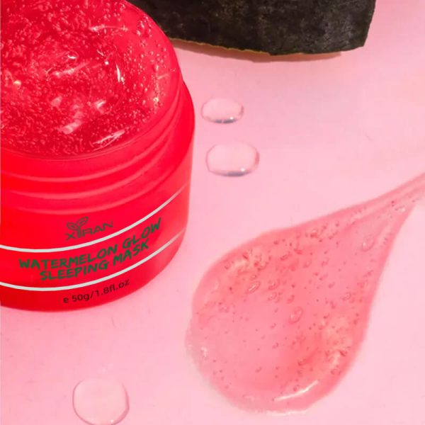 private label facial brightening hydrating reduces pigmentation and dark spots watermelon sleeping mask