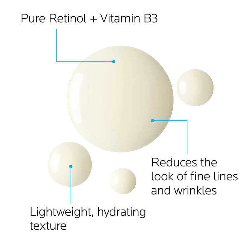 anti-aging face and neck serum with pure retinol