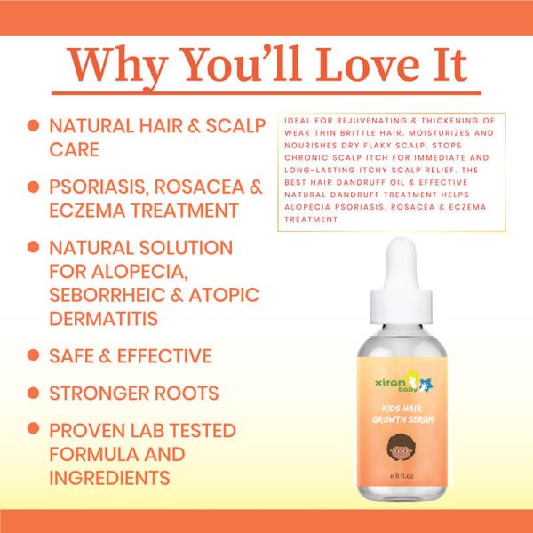 Children Hair Growth Grow Serum Oil