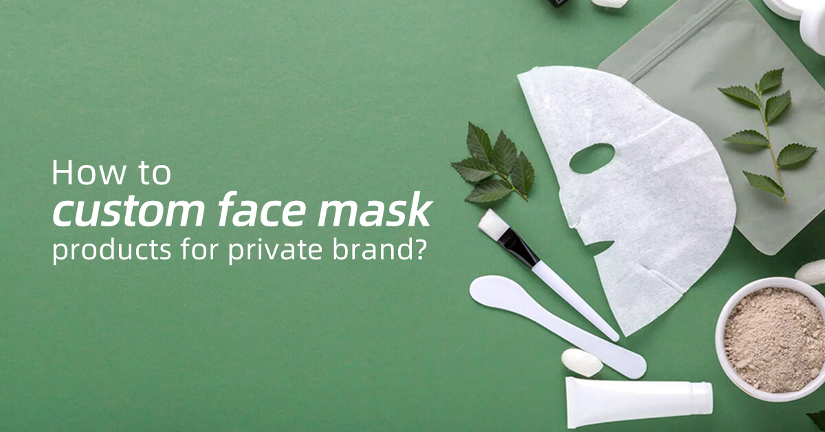 while label face mask