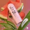 private label 100% natural organic watermelon niacinamide sunscreen spf 50+++
