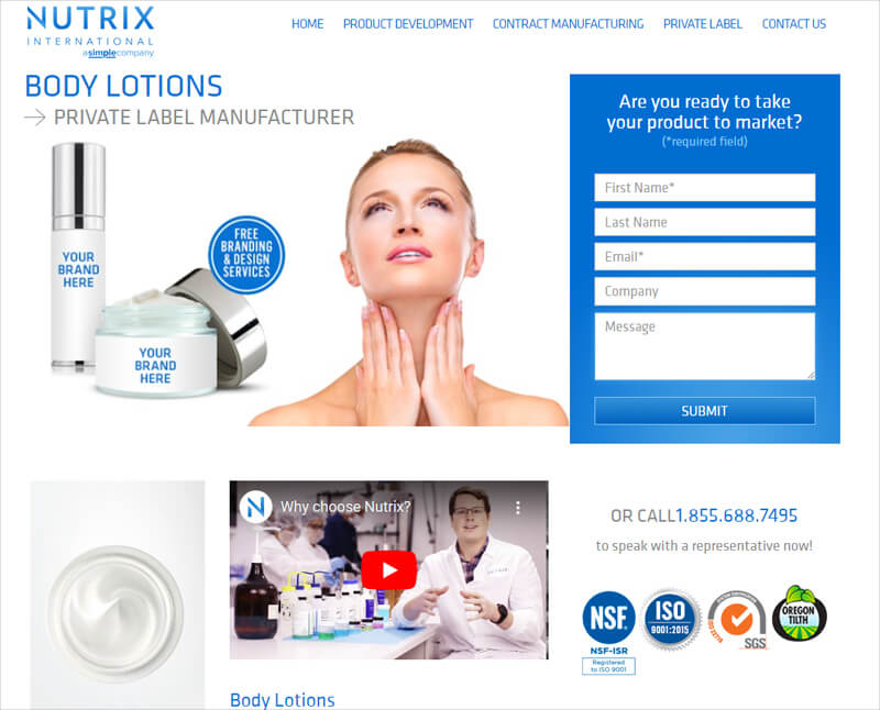 nutrixusa body lotion 