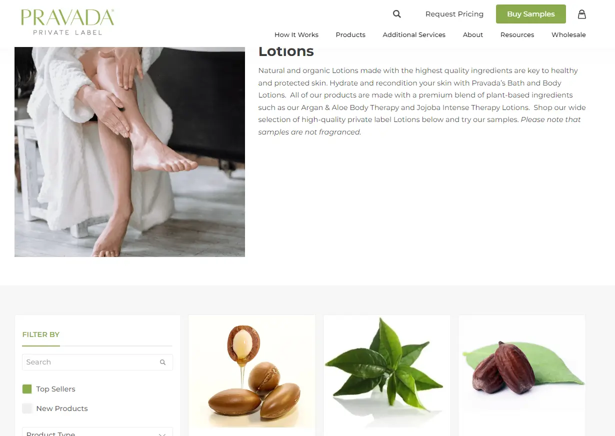 pravada private label