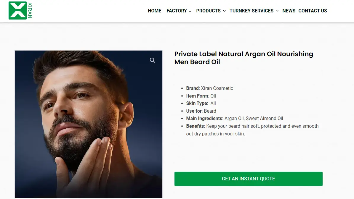 private label beard oil manufacturer