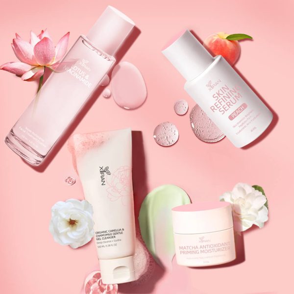 glass skin with new skincare set