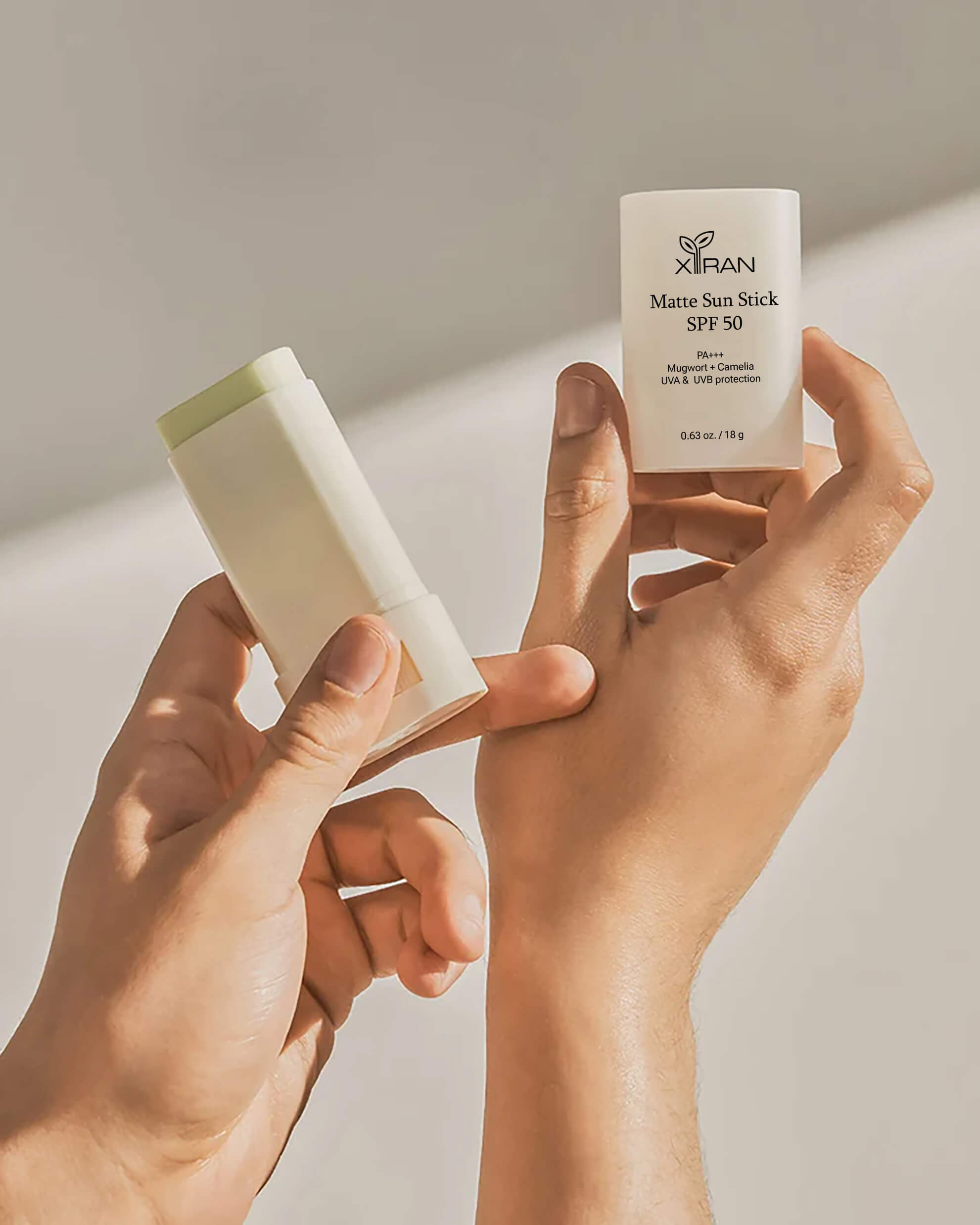 matte sun stick mugwort+camelia