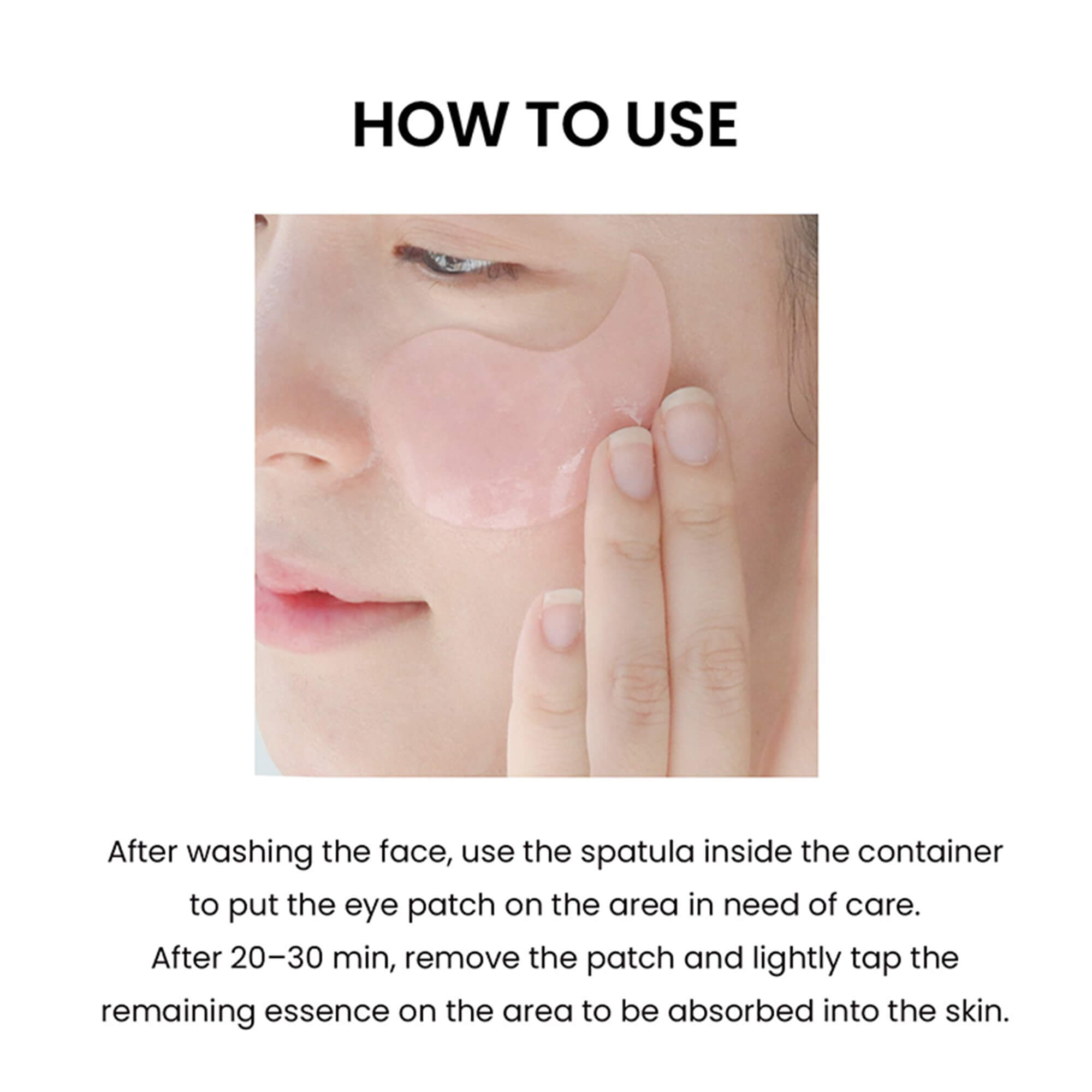 rose eye gel patch