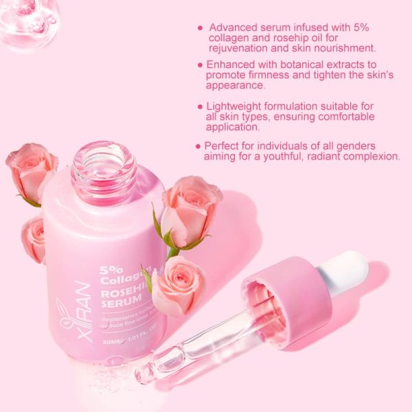 5 collagen face serum effect