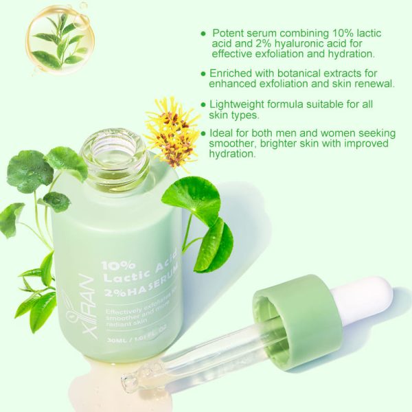 lactic acid facial serum