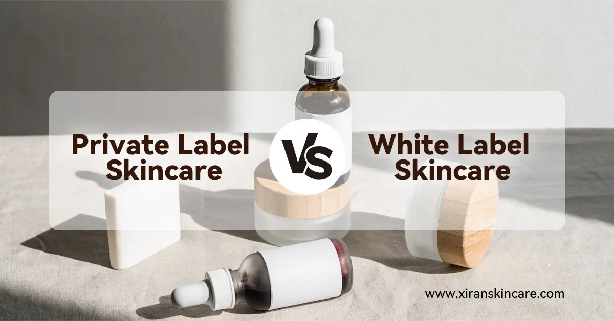 private label and white label skincare