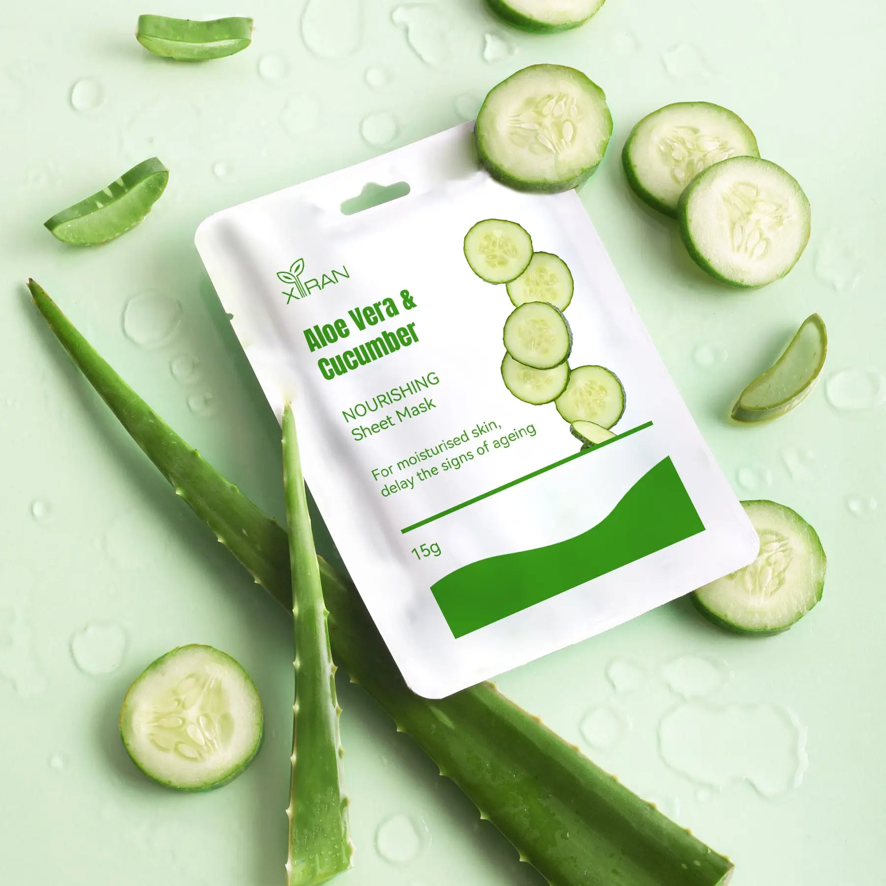 aloe vera cucumber sheet mask