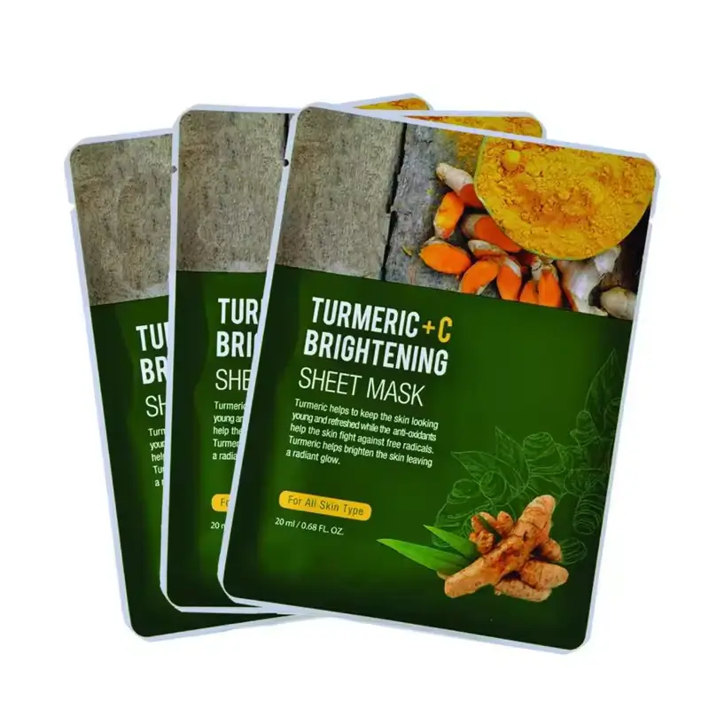 turmeric facial sheet mask