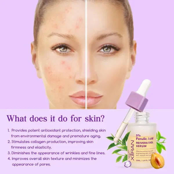 3% Ferulic Acid ＆Resveratrol Face Serum