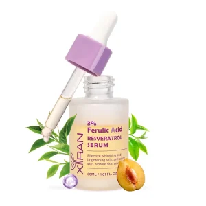 Private Label 3% Ferulic Acid ＆Resveratrol Face Serum