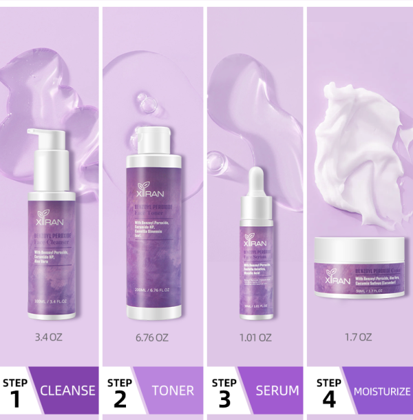 Benzoyl Peroxide Skin Care Set
