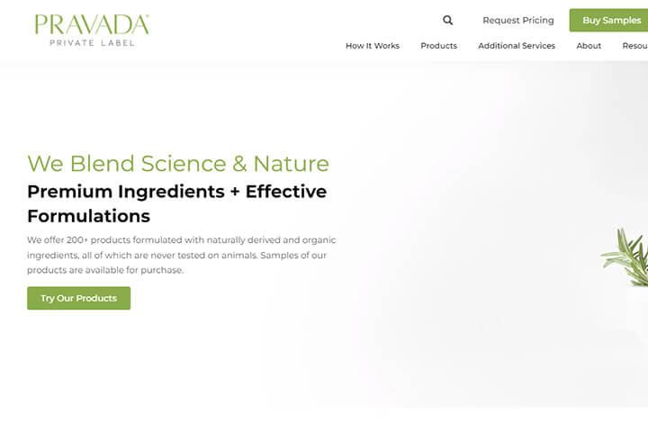 pravada private label