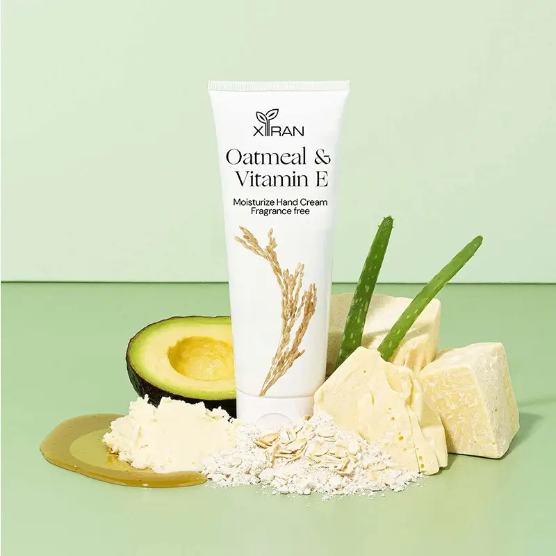 Private Label Fragrance free Oatmeal & Vitamin E Moisturizing Hand