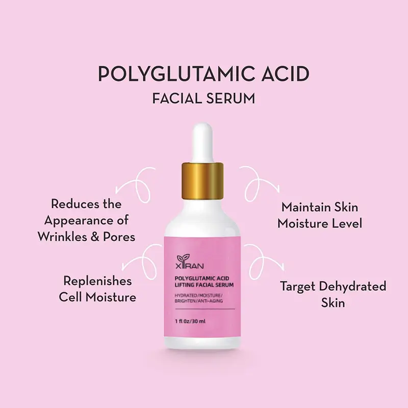 Polyglutamic Acid Facial Serum Effects