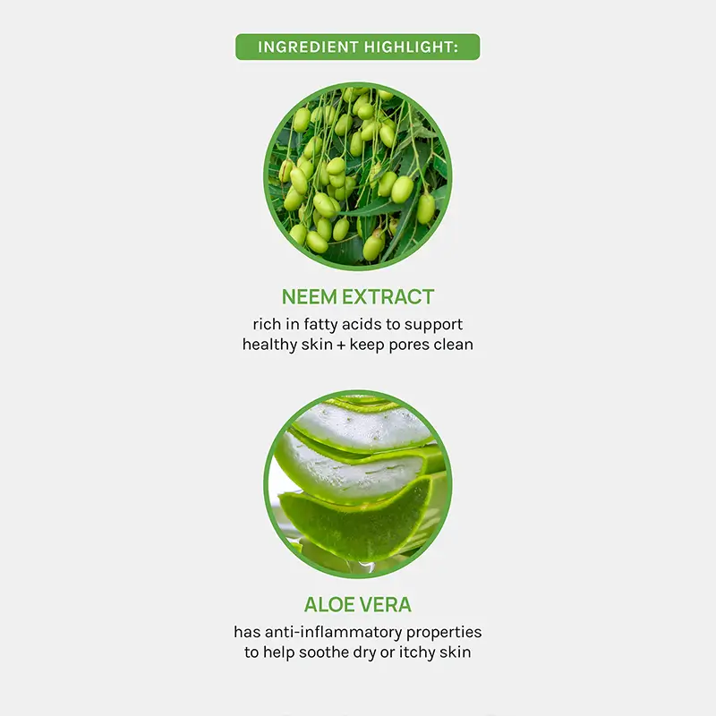 Private Label Neem Facial Wash
