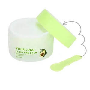 private label vegan gentle facial makeup remover balm avocado deep cleansing balm (copy)