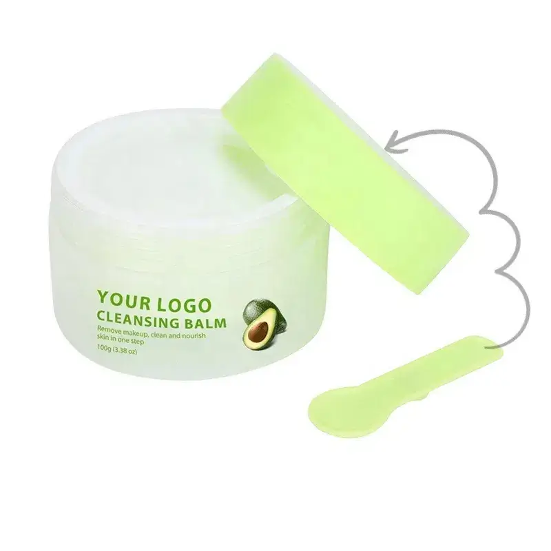 private label vegan gentle facial makeup remover balm avocado deep cleansing balm (copy)