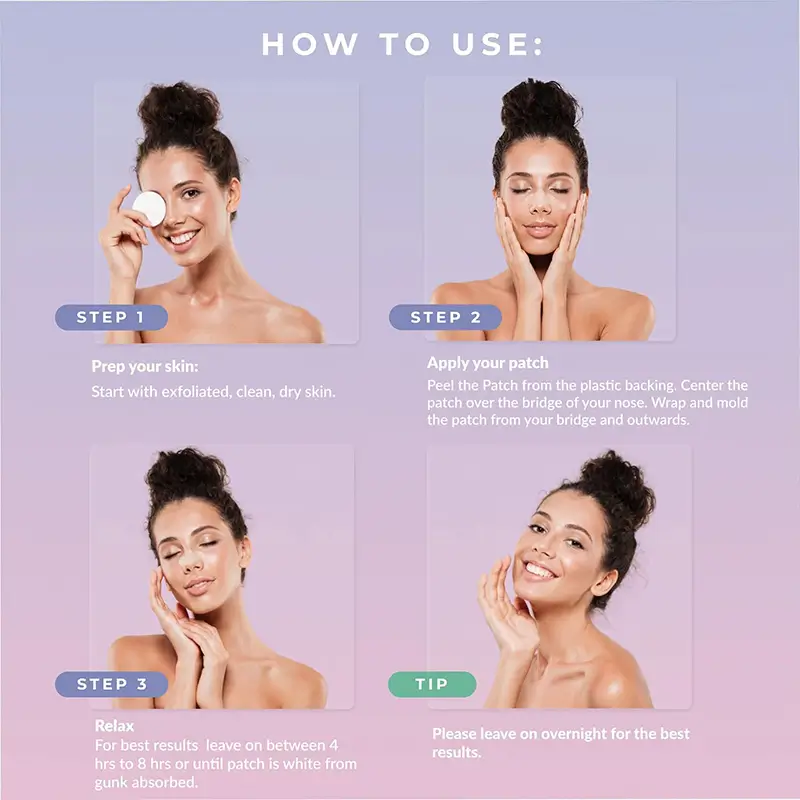 private label circle shaped hydrocolloid acne healing & nose patches reduce blemishes