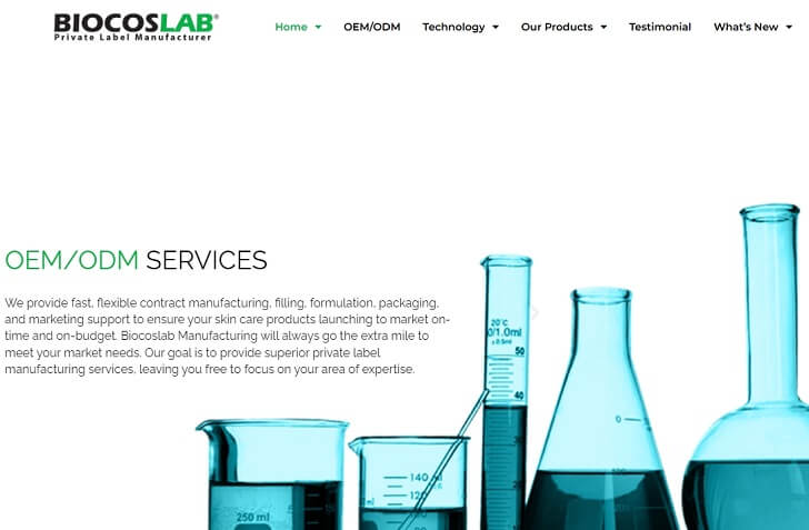 biocoslab manufacturing