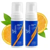 Custom Logo Orange Foaming Face Wash