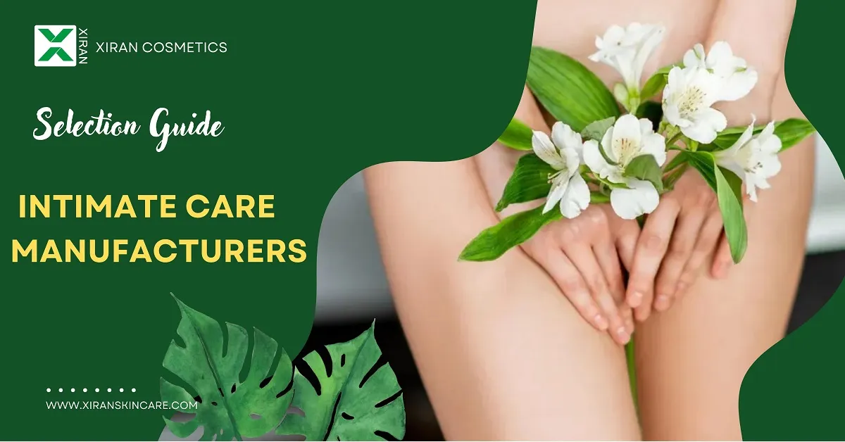 Image showing intimate care guide with decorative elements