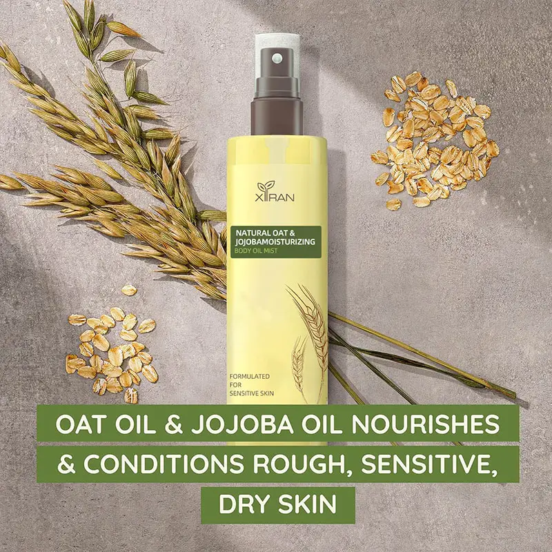 oat, soybean, jojoba oil