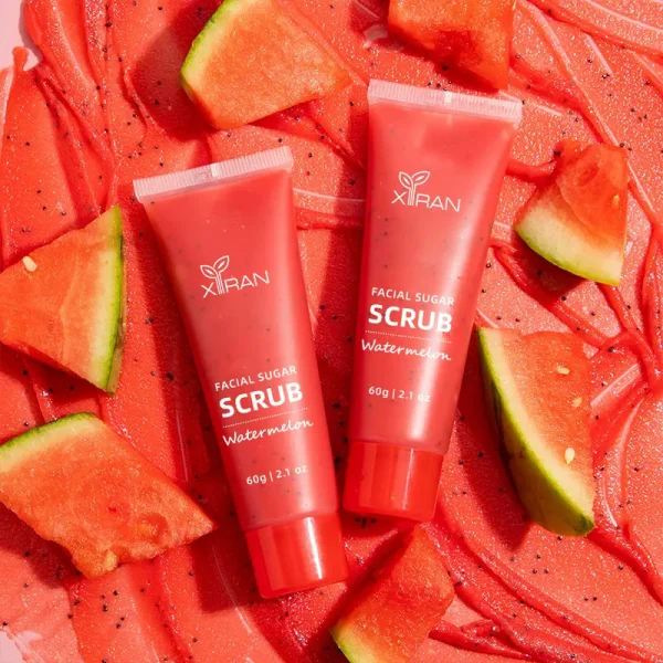 private label watermelon exfoliating face scrub