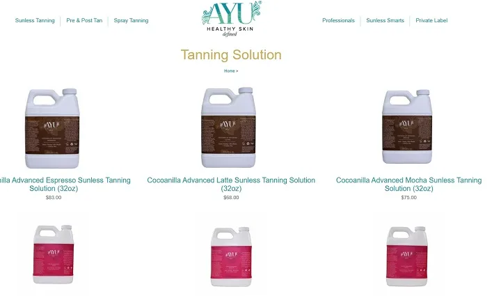 AYU Tanning