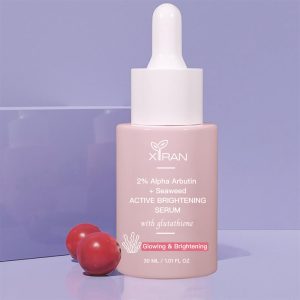 private label 2% alpha arbutin serum with seaweed