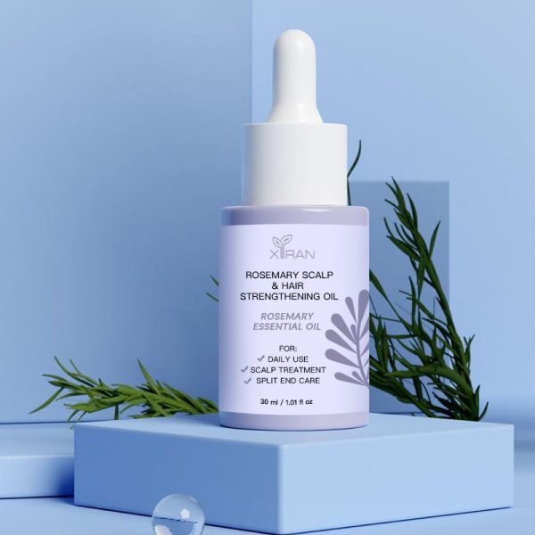 100% pure organic rosemary private label hair growth oil