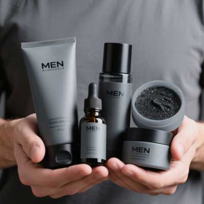 private label men's skin care