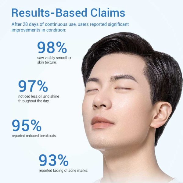 private label men blemish defense skincare set