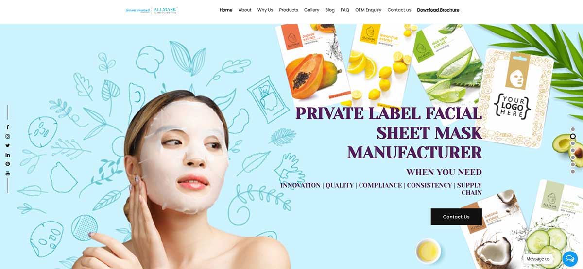 ALLMASK - Carrier Cosmetics