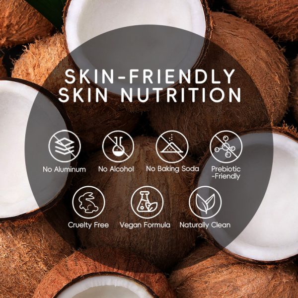 private label coconut body whitening cream