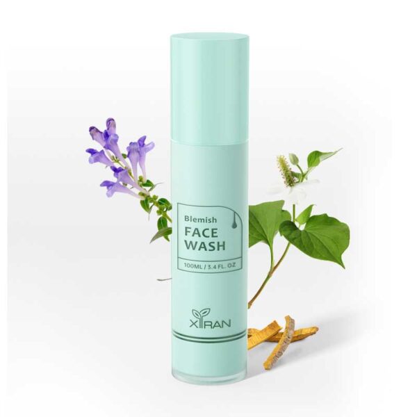 private label blemish solution facial cleanser