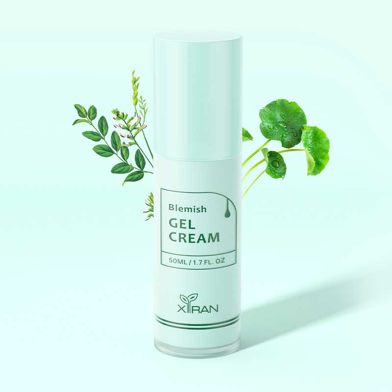 private label blemish solution facial gel