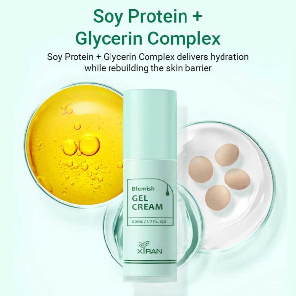 private label blemish solution facial gel