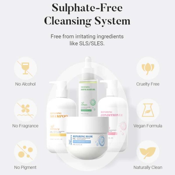 private label revive & repair hair care set