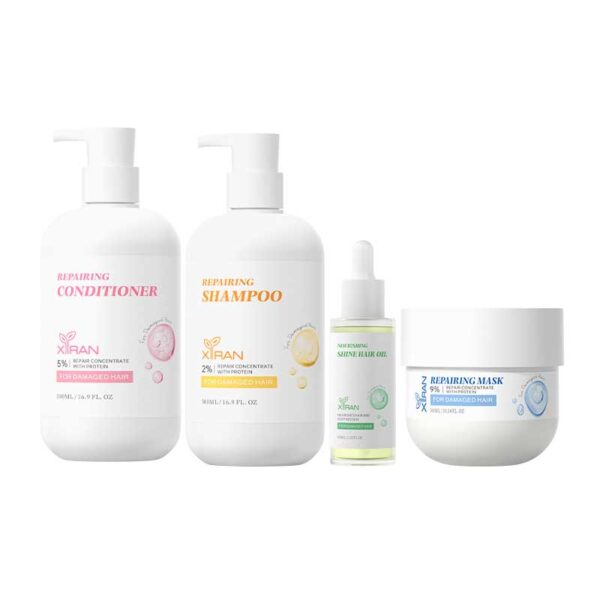private label revive & repair hair care set