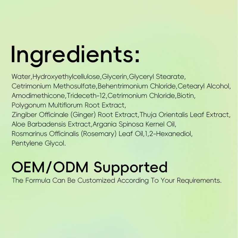 private label hair growth conditioner