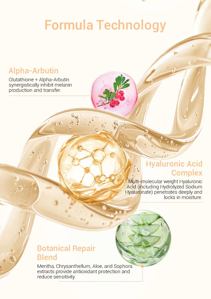 private label ​glutathione serum for face