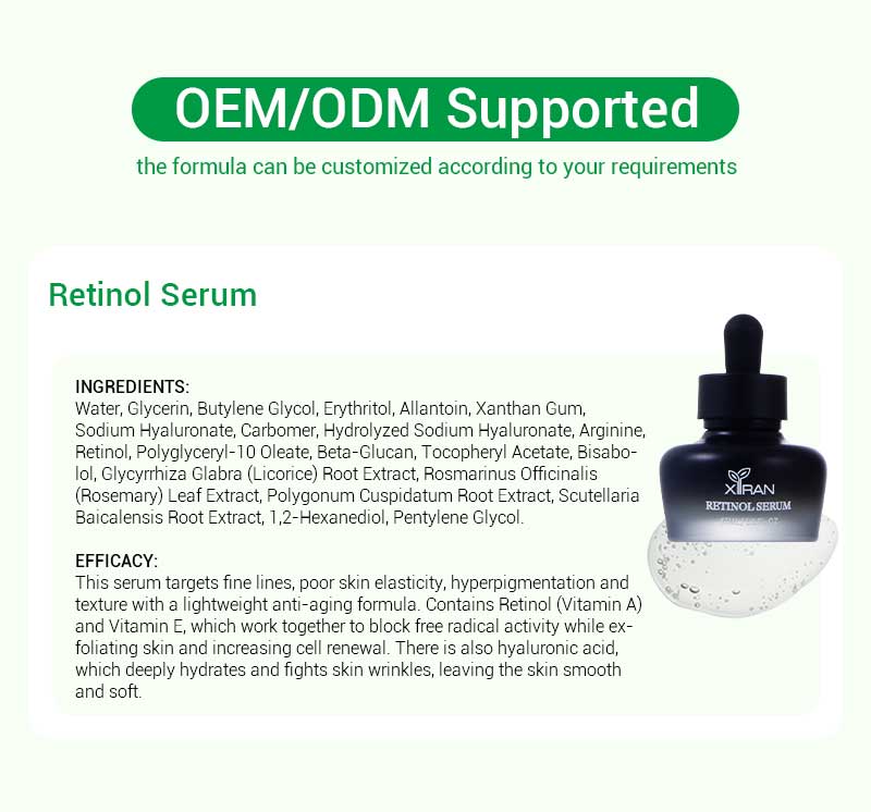 private label retinol serum