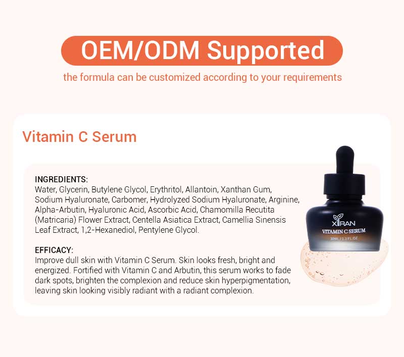 private label vitamin c serum