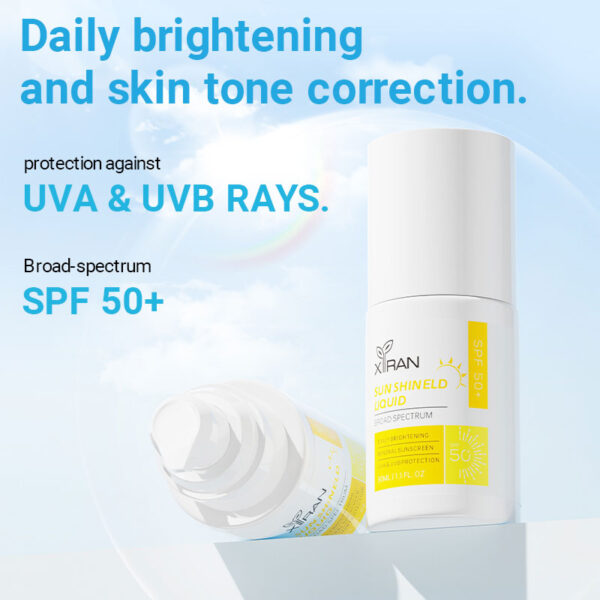 private label sunscreen serum spf 50+
