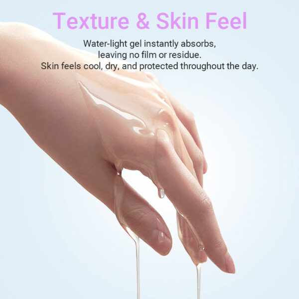 private label gel sunscreen spf 50+